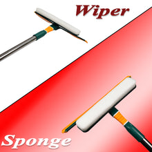 3-in-1 Glass Wiper - Versatile Cleaning Tool for Floors, Glasses, and Dust in Homes & Offices