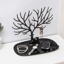 Deer-Shaped Jewelry Display Holder - Earring & Necklace Organizer (1 Pc)