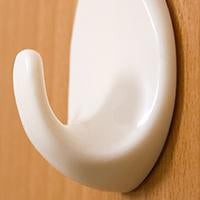 Self Adhesive Plastic Wall Hook Set For Home Kitchen And Other Places (Pack Of 9)