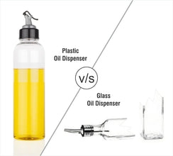 Oil Dispenser Transparent Plastic Bottle – 1 Liter