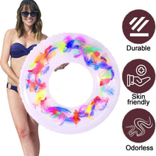 Swim Ring For Adults Conveniently Portable Feathers Swimming Ring For Water Play For Beaches Swimming Summer Vacation Womens Mens (1 Pc)