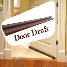 Twin Door Draft Stopper & Guard Protector - For Doors and Windows