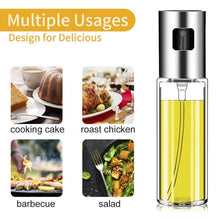 Oil Sprayer Dispenser – Versatile Glass Spray Bottle for Cooking & Multi-Use