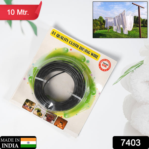 7403 Cloth Drying Wire High Quality Agriculture  Gardening Use Wire 10mtr