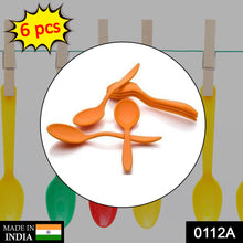 Fancy Spoon Used While Eating And Serving Food Stuffs Etc. (0112a)