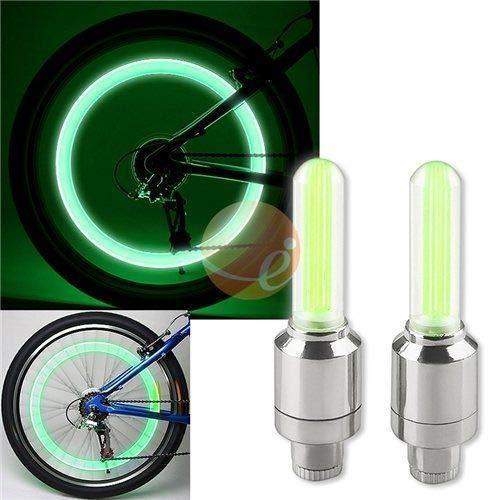 LED Flashlight Tyre Wheel Valve Sealing Caps – Light-Up Valve Stem Covers