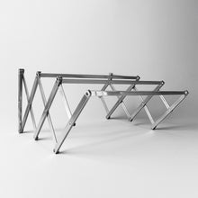 Stainless Steel Wall-Mounted Folding Clothes Drying Rack – Space-Saving Expandable Laundry Hanger for Indoor & Outdoor Use - Top Trendy Essentials