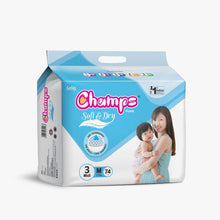 Champs Soft and Dry Baby Diaper Pants (Medium, 74 Pcs) for Superior Comfort