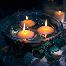 Floating Candle Light Candle Holder Set Romantic Atmosphere Creates Water Container Coffee Table Decoration Send Candles Table Decorations Romantic Atmosphere (1 Pc)