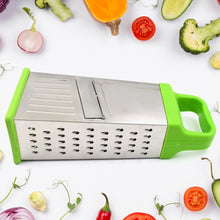 5585 Miracle 5 In 1 Multifunctional Stainless Steel 5in1 Cheese Grater With Handle Stainless Steel Material Food Grater For Carrot Cheese Panner Lemon Or Orange Peel And Other Vegetable  Fruit