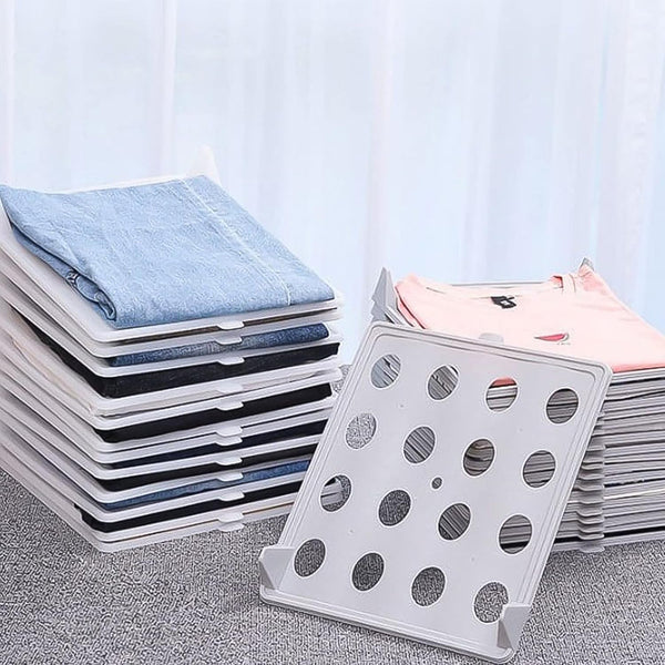 Stackable Shirt Folding Board – Clothes Organizer (32x26 cm, 1 Pc)