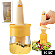 2-in-1 Oil Dispenser Bottle with Silicone Basting Brush (1 Set)