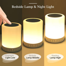 Wireless Night Light Led Touch Lamp Speaker