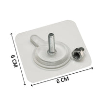 Adhesive Screw Wall Hook - Ideal for Hanging and Organizing Items in Homes and Offices.