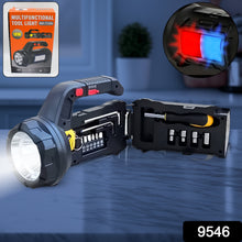 Multi-Functional SOS Light with Tool Box – 18W Torchlight for Emergency Use