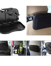 Car Travel Plastic Fold able Meal Drink Cup Tray