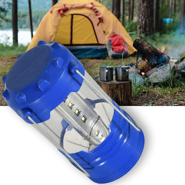 Camping Lantern – Durable White Light Tent Lantern, Waterproof and Portable for Hiking, Night Fishing, and Camping (Battery Operated, Batteries Not Included)