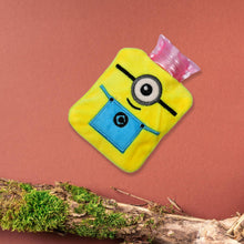 6506 Minions Small Hot Water Bag With Cover For Pain Relief Neck Shoulder Pain And Hand Feet Warmer Menstrual Cramps.