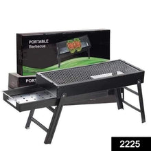 Folding Portable Barbecue BBQ Grill Set – For Outdoor & Home Use