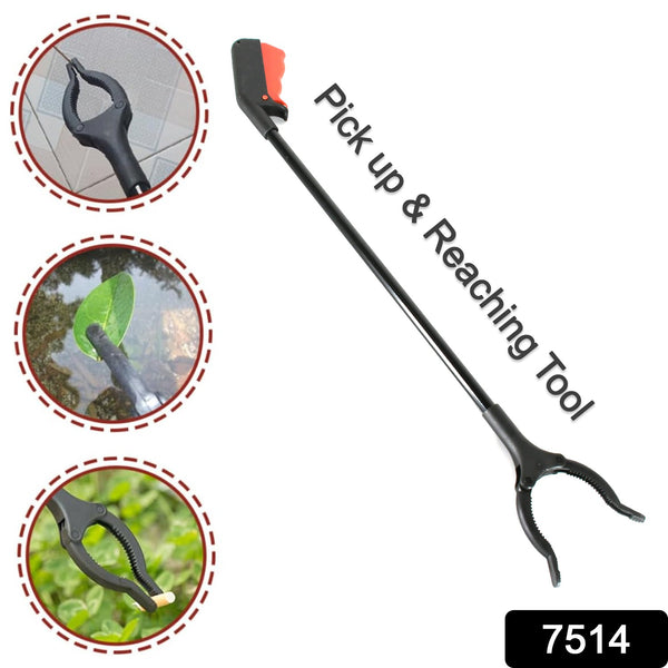 7514 Extra Long Pickup Aid Trash Picker Upper Rotating Hand Heavy Duty Grip Arm - Reaching Assist For Litter Elderly Garden  Disabled Handicap Arm