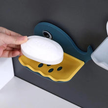 Fish-Shaped Double Layer Adhesive Waterproof Soap Holder