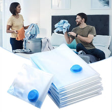 Vacuum Storage Bags With Suction Pump  Shirt Clips - Vacuum Bags - Big Capacity Vacuum Seal Bags For Travel Clothes Blankets Pillows Compression Bags  Space Saver Vacuum Storage Bags (5 Pcs Set)