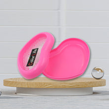 Bathroom Accessories Plastic Soap Case  Soap Dish  Soap Stand Plastic Soap Case Soap Holder Soap Dish For Bathroom Kitchen Sink (Oval  Heart Shape Soap Case  1 Pc )