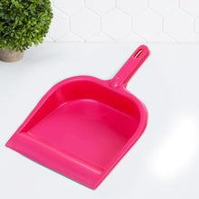 Durable Multi-Surface Plastic Dustpan with Handle - Heavy Duty Cleaning Tool