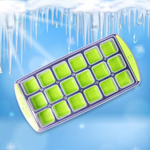 7169  18 Cavity Pop Up Ice Cube Tray Easy Release Flexible Silicone Bottom Ice Tray  Stackable Ice Tray 100 Bpa Free Food Grade For Freezer