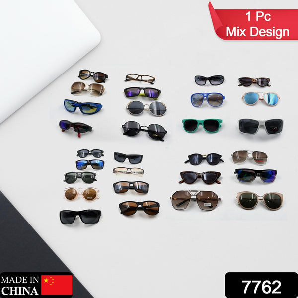 7762 Mix Design  Color Sunglasses For Men  Women Uv Protection For Outdoor Fishing Driving Or Multi-purpose Sunglasses (1pc)