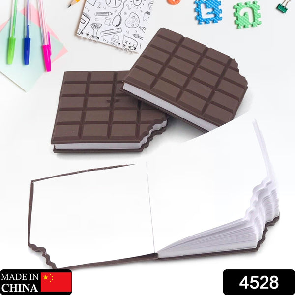 Small Chocolate-Scented Diary – Rectangular Memo Notebook with Plain Pages for Kids