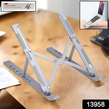 Metal Portable Laptop Stand – 7 Adjustable Angles (1 Pc)