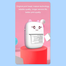 Pocket Mini Printer – Wireless Bluetooth Thermal Printer for Photos, Compatible with Android & iOS, Includes 1 Roll of Thermal Paper, Fast Output