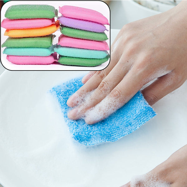 Kitchen Utensil Scrubber Pads - Scratch Proof, Durable, Pack of 12