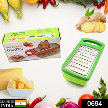 Plastic And Stainless Steel Veg Cheese Mill Grater Standard Collector Box Kitchen Ware With Detachable Storage Container