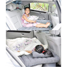 Car Inflatable Bed – Includes 2 Pillows & Air Pump, Fits Back Seat for Travel & Camping