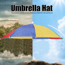 Hands-Free Umbrella Hat for Sun and Rain Protection