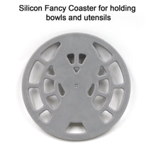 Silicone Fancy Coaster – Multi-Purpose Holder for Bowls & Utensils (1pc)