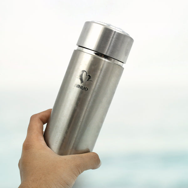 6970 Hot And Cold Stainless Steel Thermos Water Bottle Easy To Carry  Rust  Leak Proof  Tea  Coffee  Office Gym  Home (350ml  Approx)