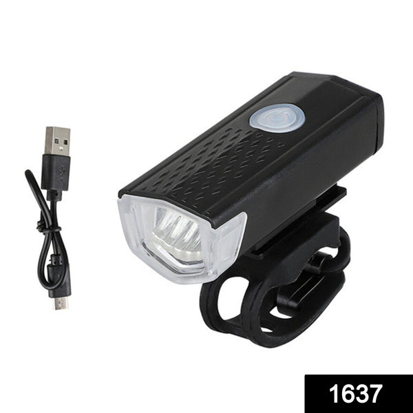 USB Rechargeable Bicycle Light Set – 400 Lumen Super Bright Front Headlight