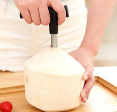 Premium Coconut Opener Tool with Comfortable Grip