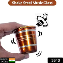 Stainless Steel Glass with Bell Sound – Musical Water and Juice Glass for Kids, Boys, and Girls