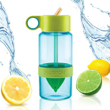 Sports Duo Citrus Juice Bottle - 630ml Infuser with Juice Maker for Flavored Water