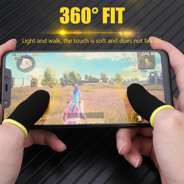 Thumb Finger Sleeves for Mobile Gaming - PUBG, COD, Free Fire (1 Pair)