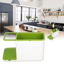 3-in-1 Plastic Stand for Kitchen Sink - Organizer for Kitchen Use