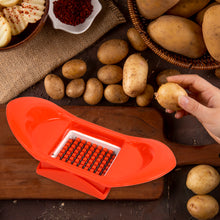 French Fry Cutter and Peeler - Potato Chip and Vegetable Slicer, Cooking Tool for Finger Chips and Fries