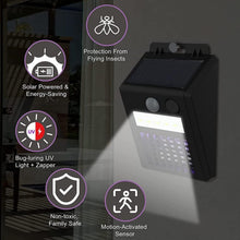 Bug Zapper Outdoor 2 In 1 Solar Mosquito Zapper Lamps (1 Pc) Wukusy