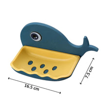 Fish-Shaped Double Layer Adhesive Waterproof Soap Holder