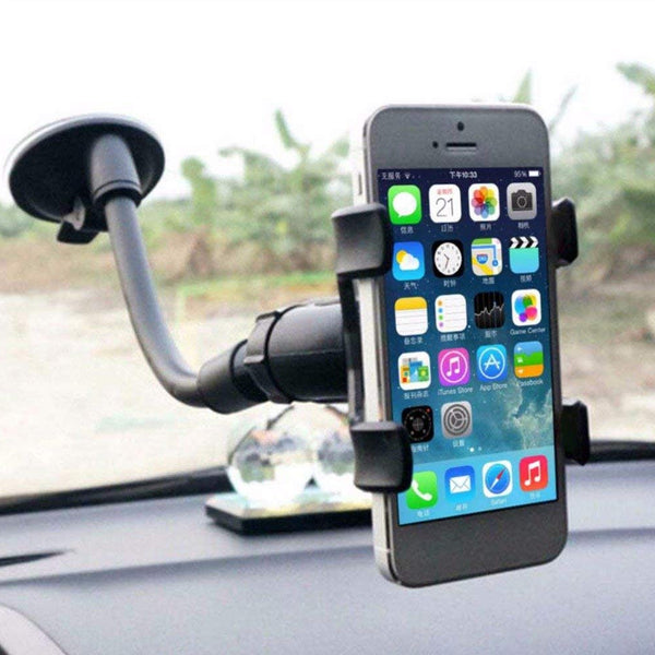 Flexible 360° Adjustable Mobile Stand – Multi-Angle Holder for Car & Home Use