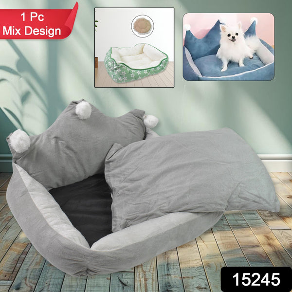 Pet Dog Bed General Thickening Dog Mat (1 Pc  Mix Design  Color)